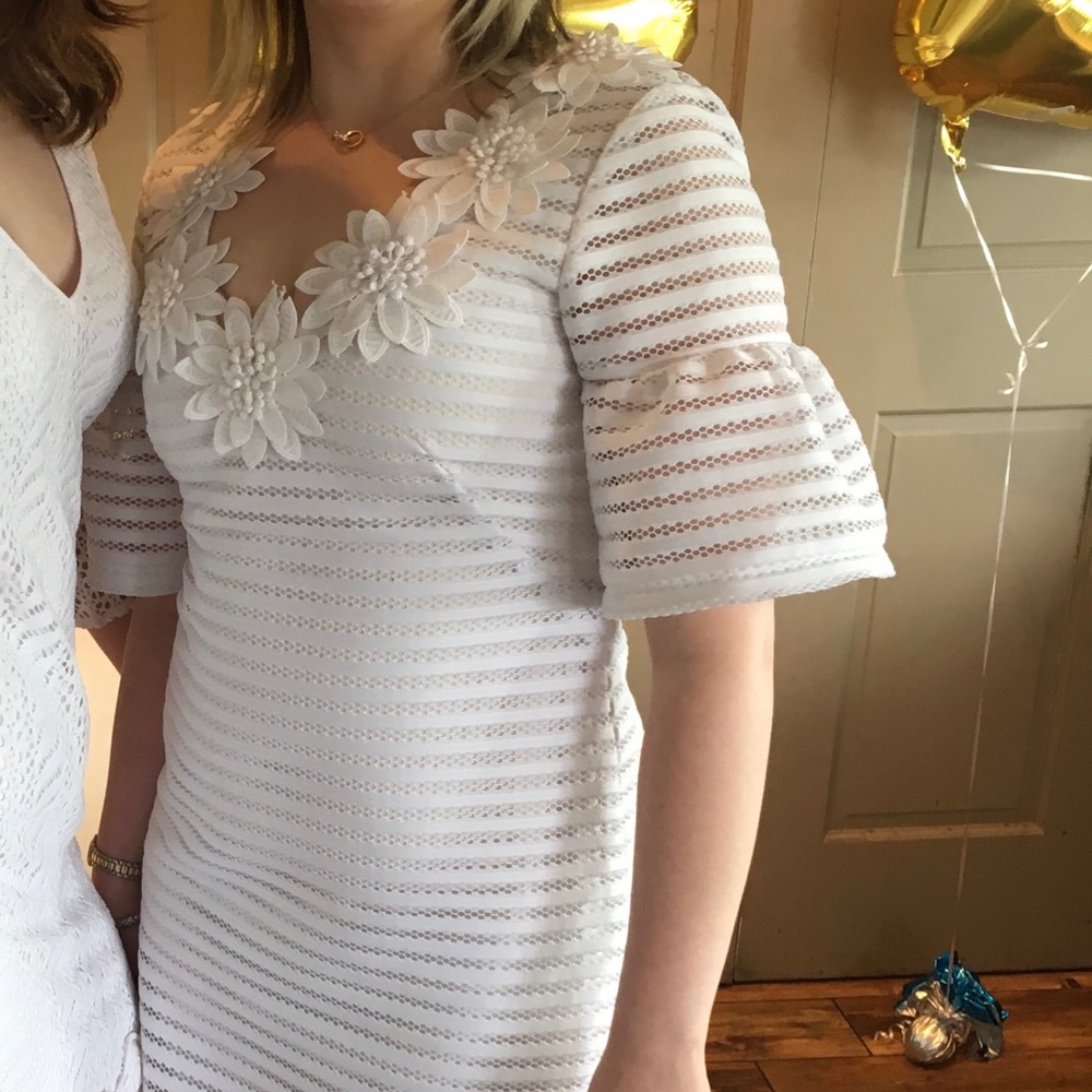 Nanette Lepore size 6 white dress
